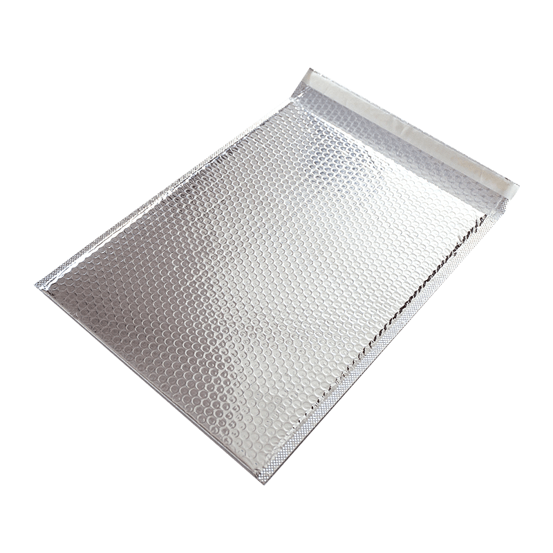 Bolsa de burbujas de película de aluminio plateado