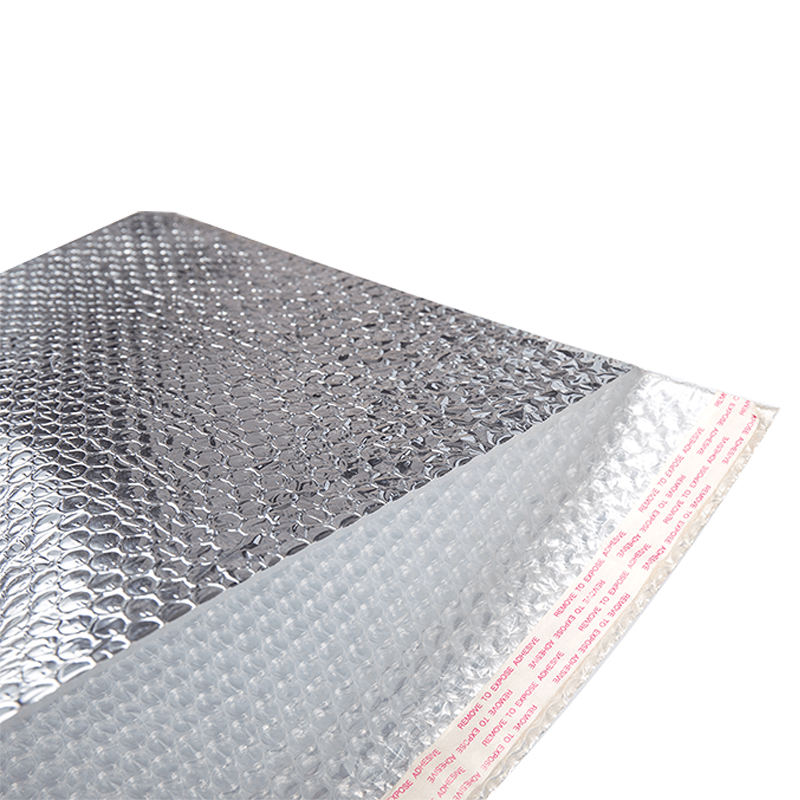 Bolsa de burbujas de película de aluminio plateado