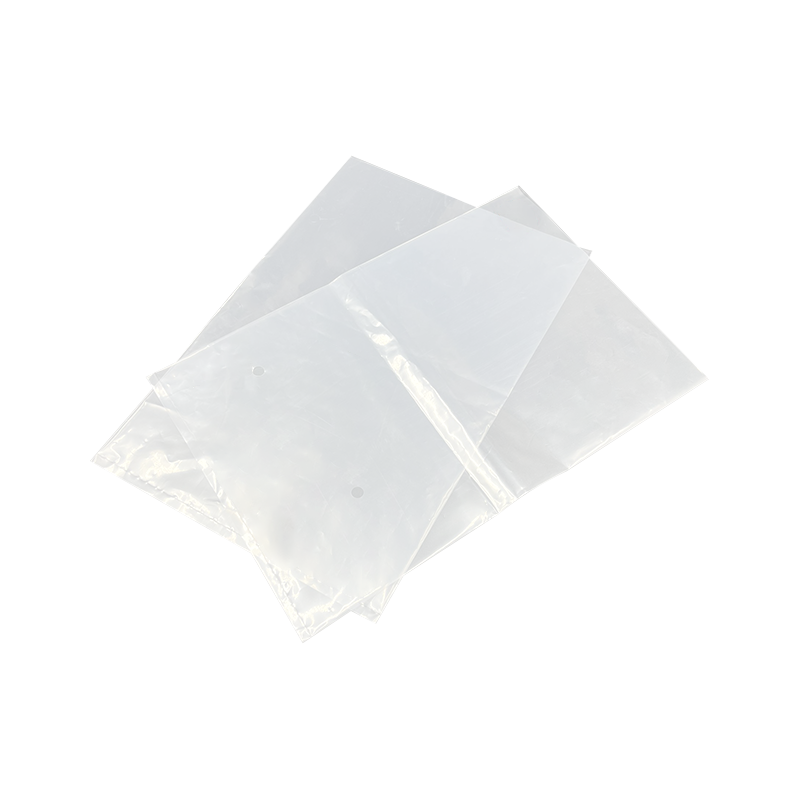 Bolsa transparente con cremallera de PE