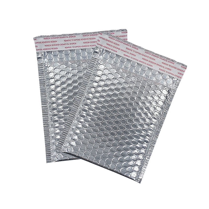 Bolsa de burbujas de película de aluminio plateado