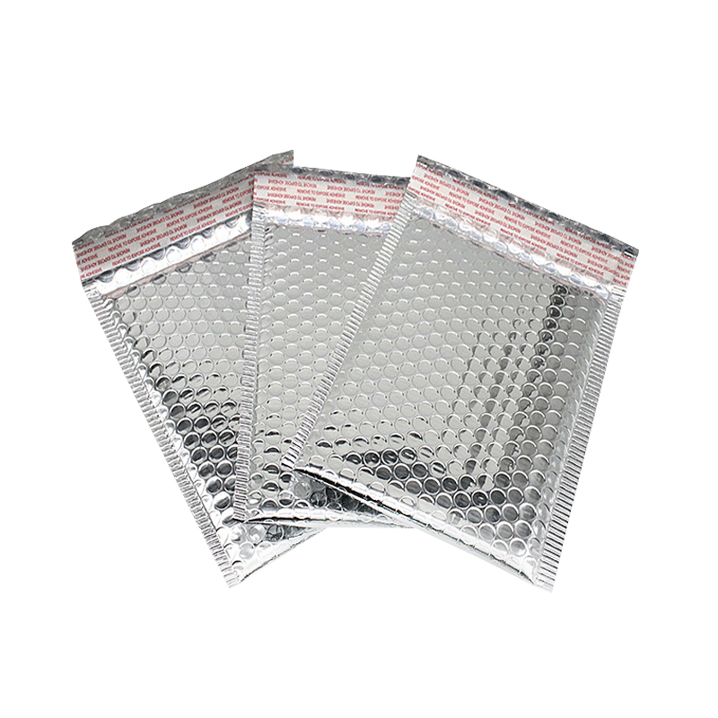 Bolsa de burbujas de película de aluminio plateado