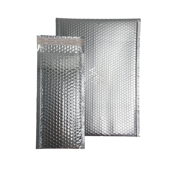 Bolsa de burbujas de película de aluminio plateado