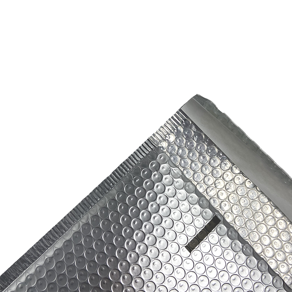 Bolsa de burbujas de película de aluminio plateado