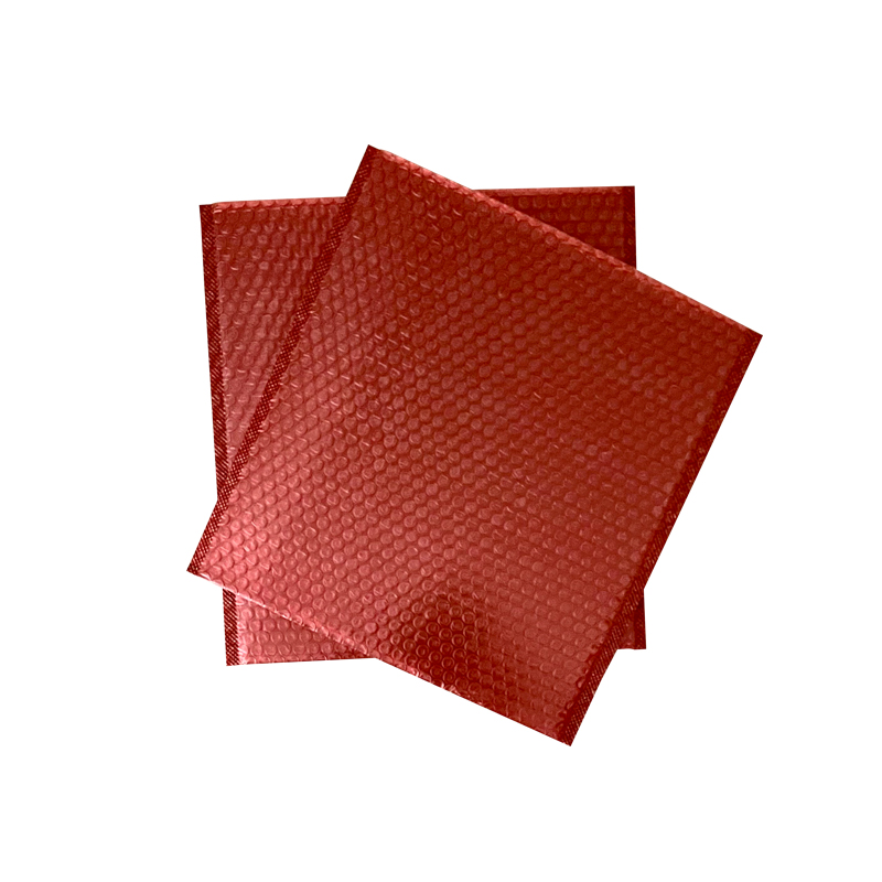 Bolsa de burbujas de película protectora roja
