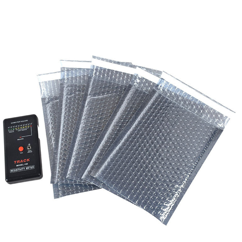 Bolsa de burbujas de película protectora gris