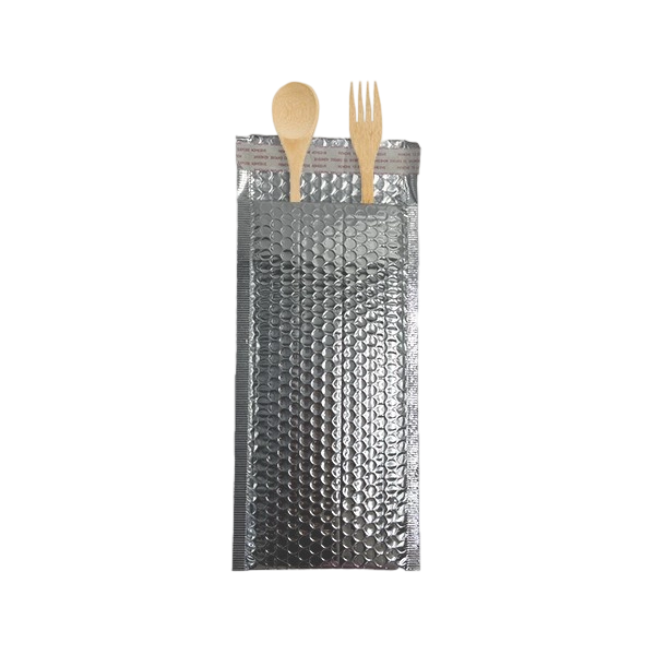 Bolsa de burbujas de película de aluminio plateado