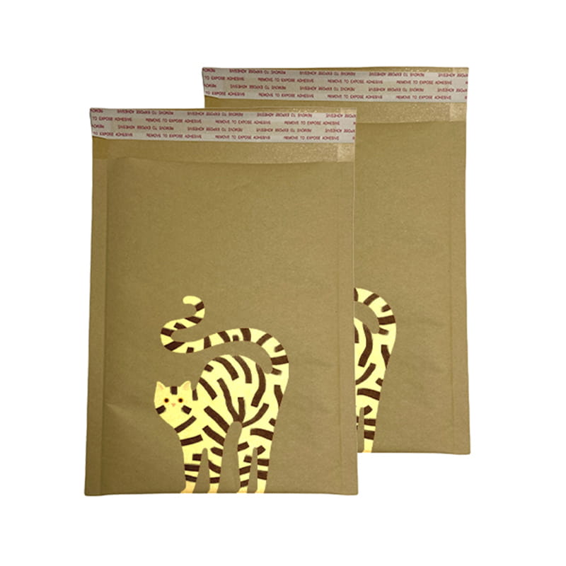 Bolsa de burbujas de papel Kraft